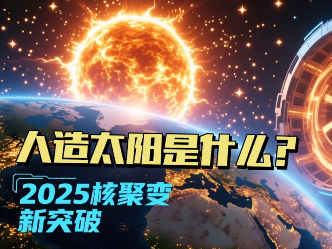 人造太阳点亮地球的希望？2025年核聚变的新突破。 - 某错网